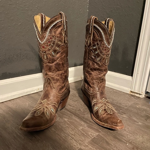 Tony Lama Vaquero cowgirl boots - Picture 6 of 13